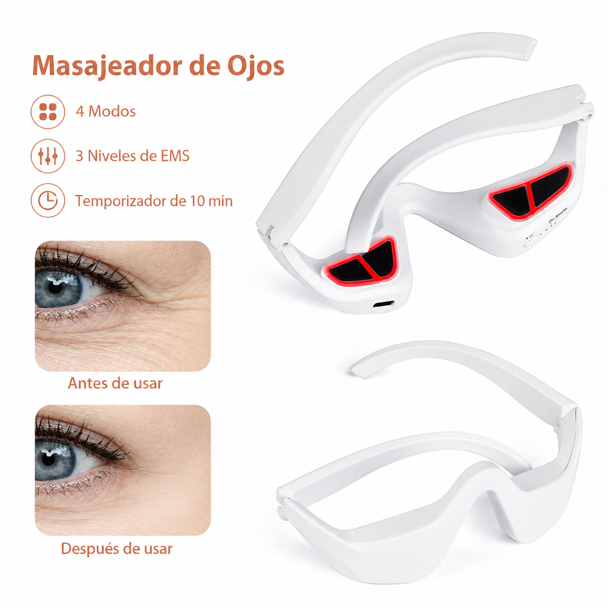 CalmEyes™ | Gafas Masajeadoras para Ojos